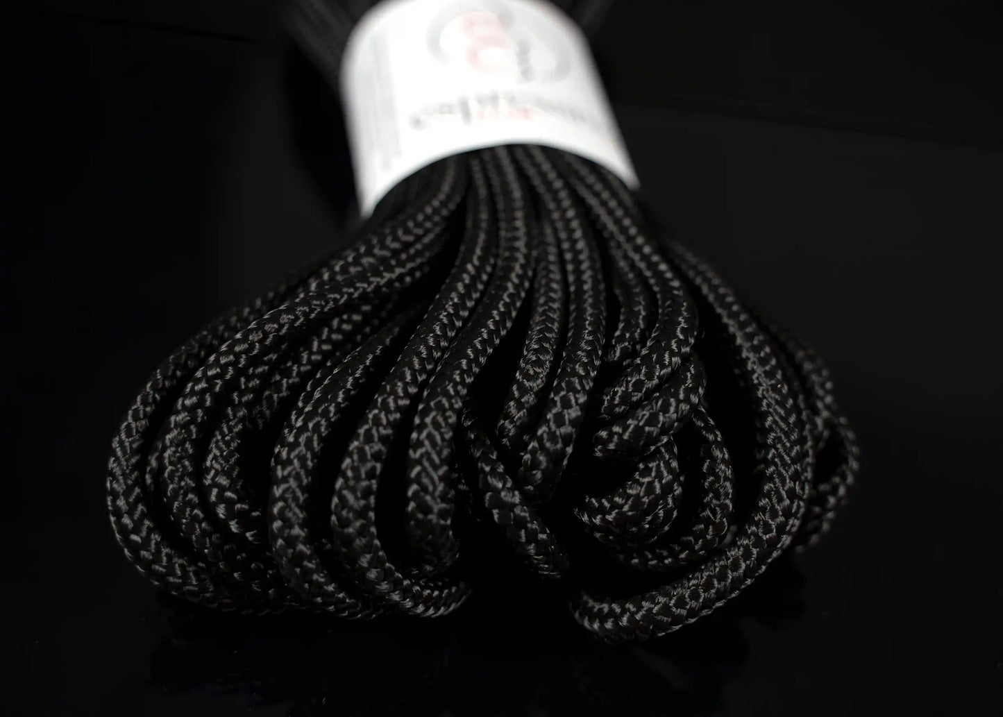 Bondage Set of 2 X 20m BDSM rope in Black Color - ø 7 mm / 40m total length