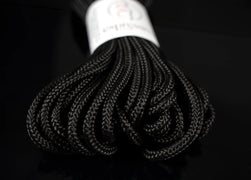 Bondage-Seil für BDSM, Kinbaku, Shibari in schwarzer Farbe - ø 7 mm / 10 m Länge