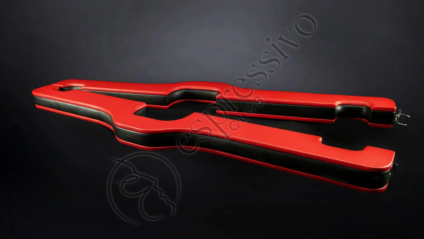 EspressivoClub Red Bdsm Bondage Pillory - Top View