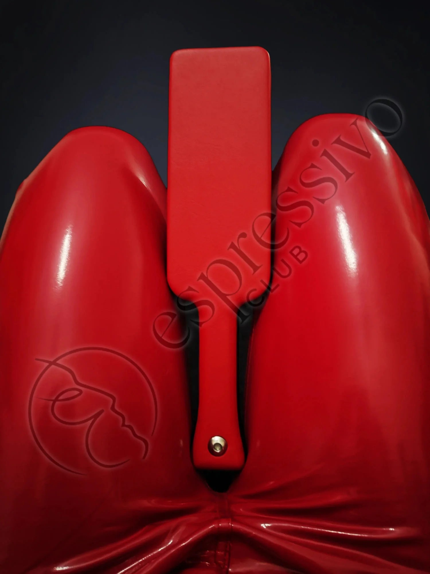 Red BDSM Paddle - Spanking tool