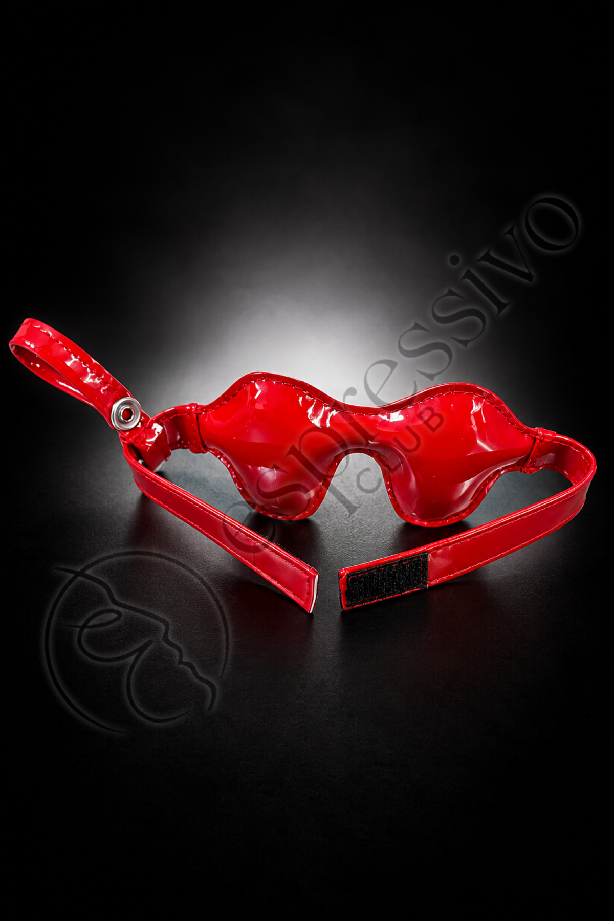 Mini eye blindfold – Red Christmas Ornament - Christmas Ornament