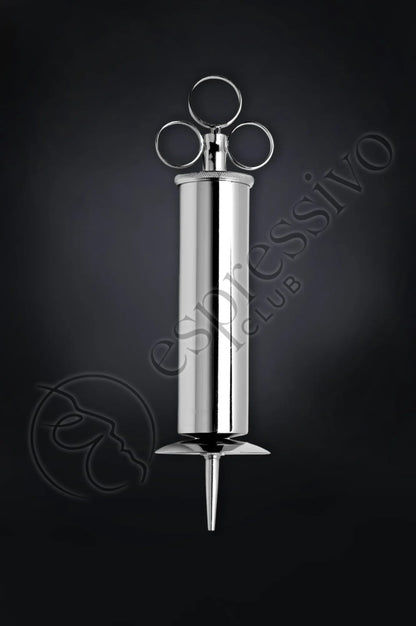 Stainless Steel Ear Syringe for Anal Insemination Enema and Medical Play Sex Toys