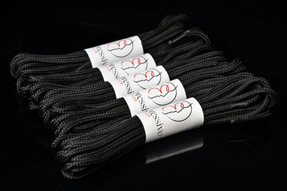 Bondage-Set mit 5 x 5 m BDSM-Seilen in schwarzer Farbe – ø 7 mm / 25 m Gesamtlänge