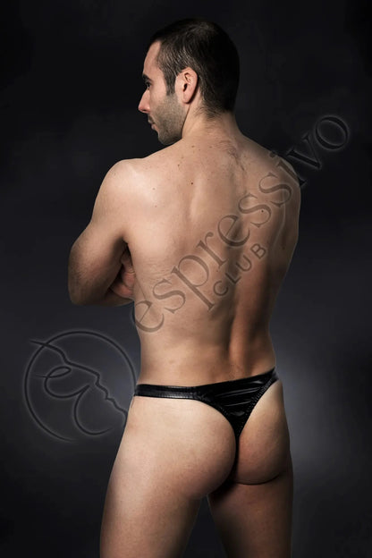 Men's leather Thong