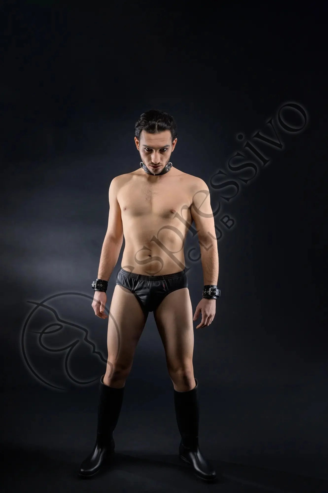 Real Leather Mens Briefs Underwear